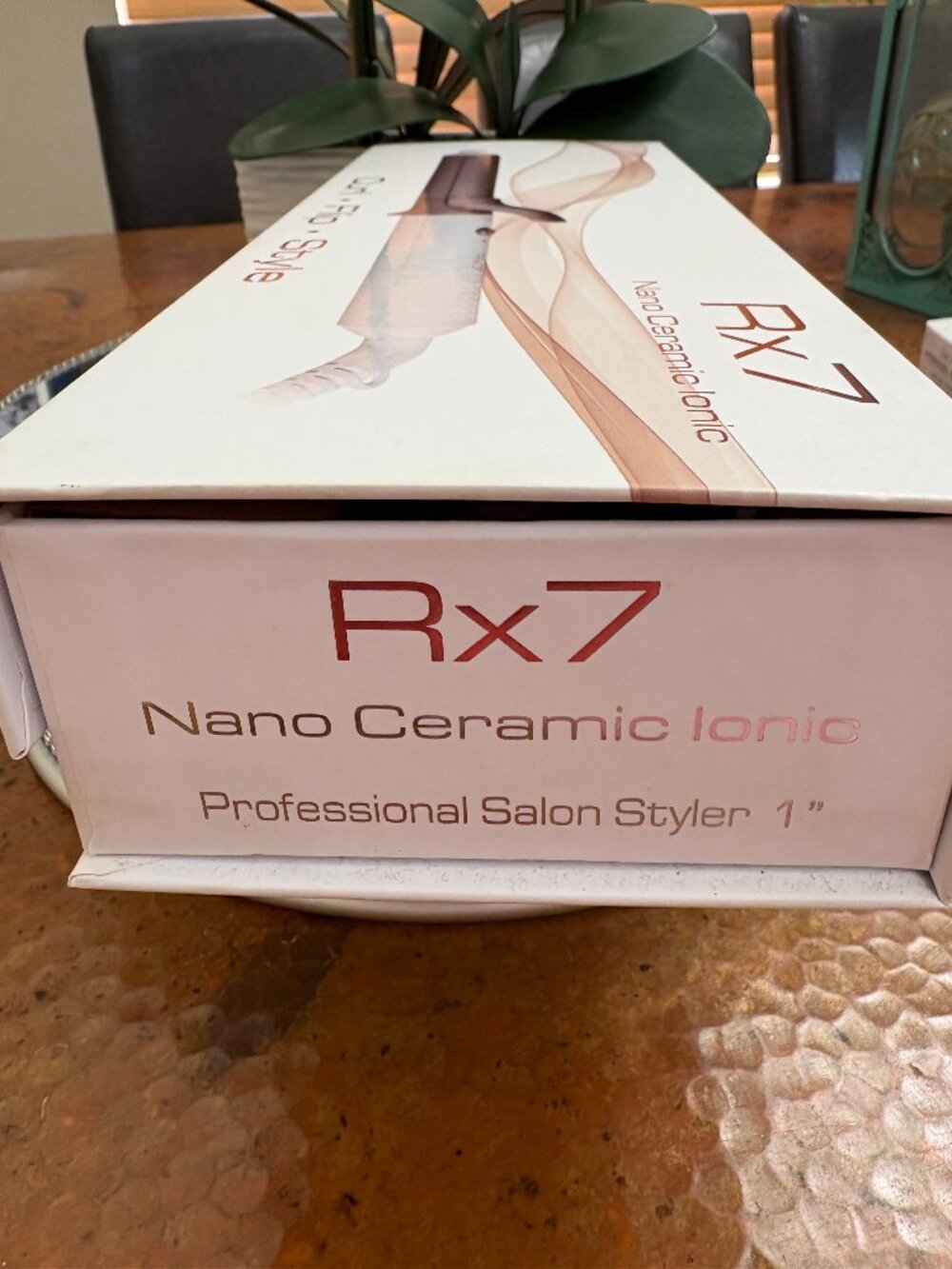 Rx7 Nano Ceramic Ionic Professional Salon Styler 1" Barrel curling iron - Picture 3 of 5